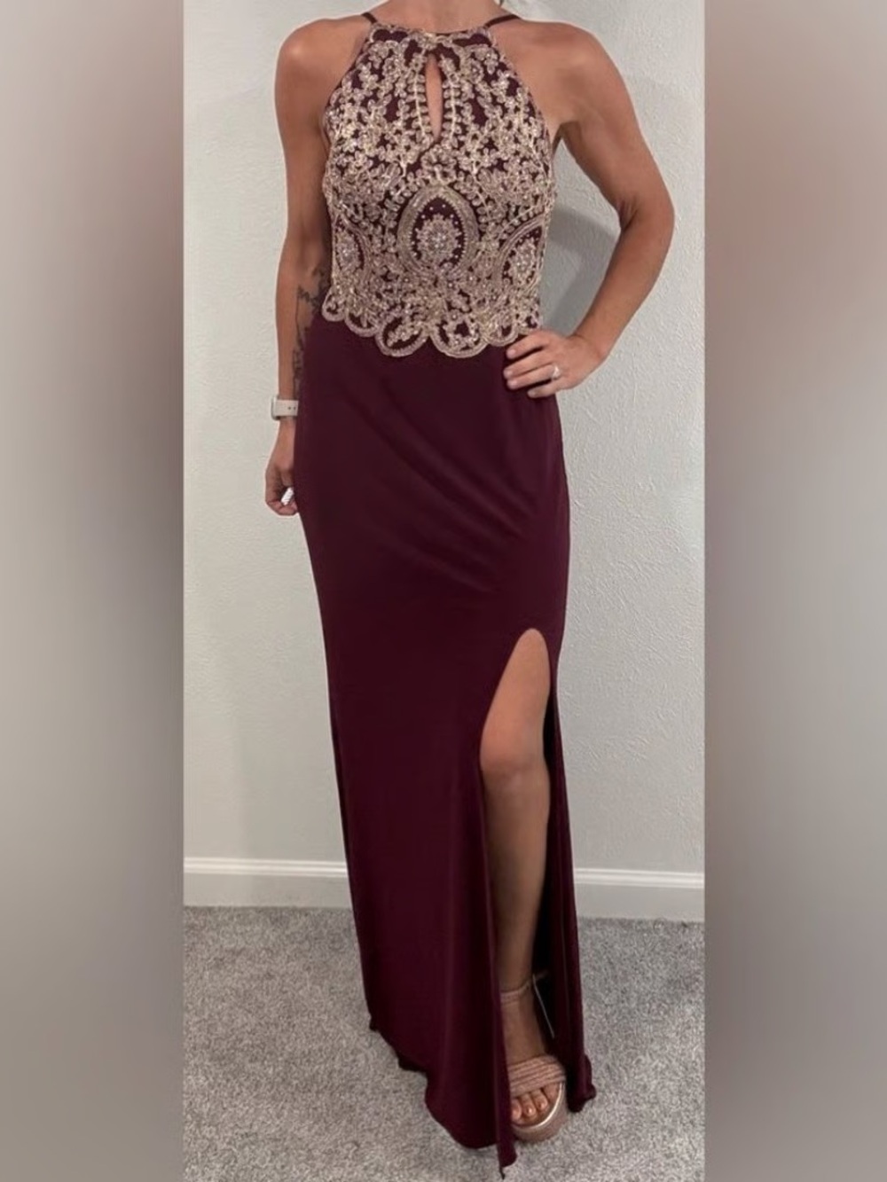 Blondie Nights Sequin FormalDress. 1P